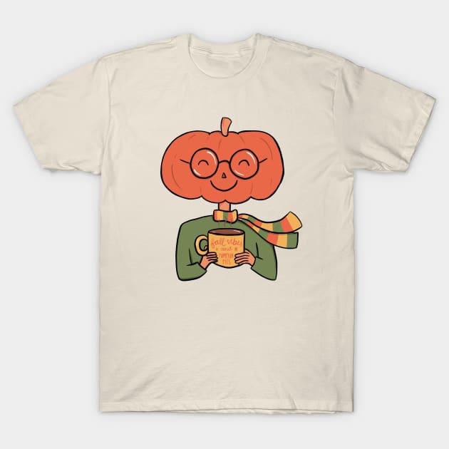 Fall Vibes and Pumpkin Pies T-Shirt by Doodle by Meg